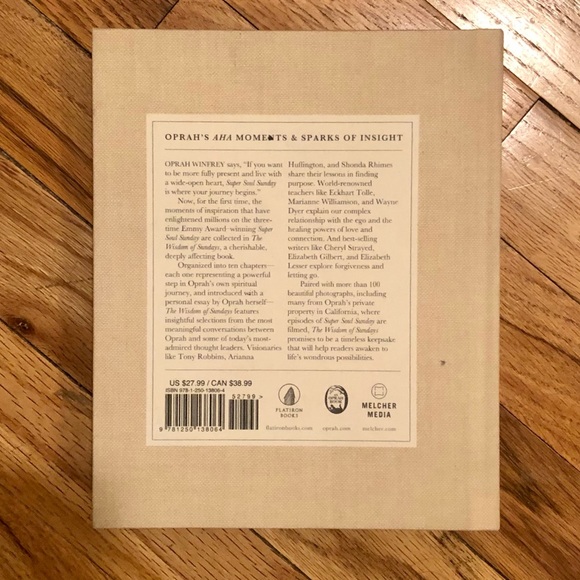 The Wisdom of Sundays by Oprah Winfrey hardcover - Picture 3 of 8